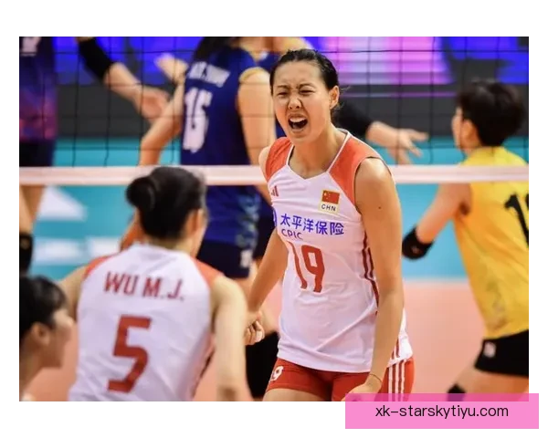 女排副攻进攻起伏拦网进步明显